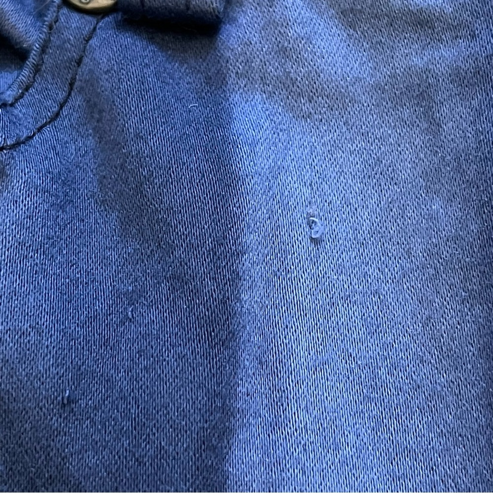 Iceberg Jeans Vintage Dark Blue Ombré Stripe Print Size 27 - Picture 9 of 15